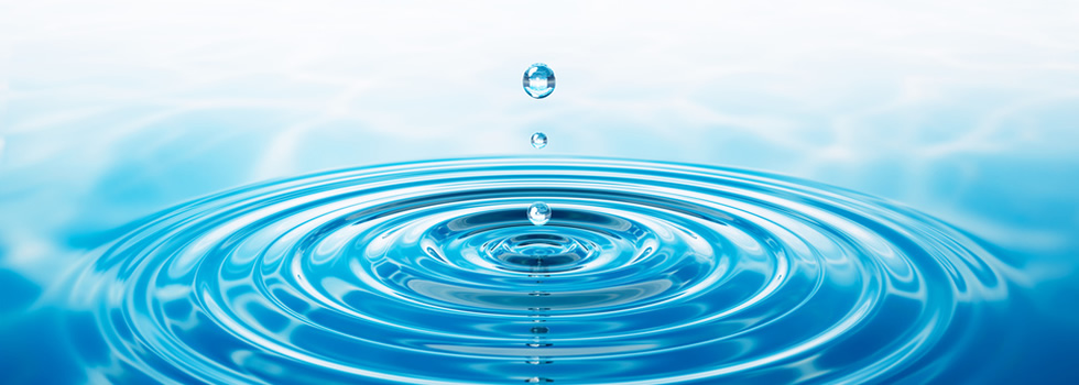 Hoog energetisch water. 